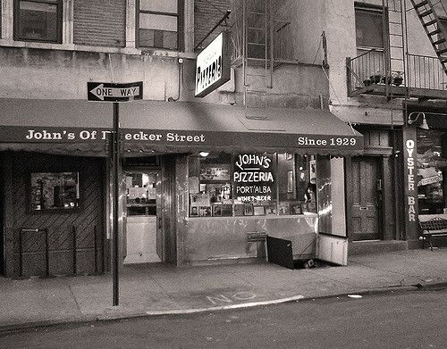 John’s Pizza from Bleecker St