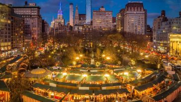 union square holiday market