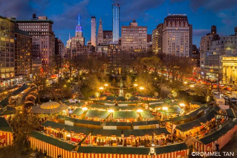 union square holiday market