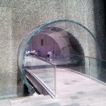 New York’s Glass Waterfall Tunnel New York’s Glass Waterfall Tunnel