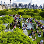The Metropolitan Museum rooftop over Central Park The Metropolitan Museum rooftop over Central Park