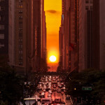 Manhattanhenge by @WagnerChaplain
